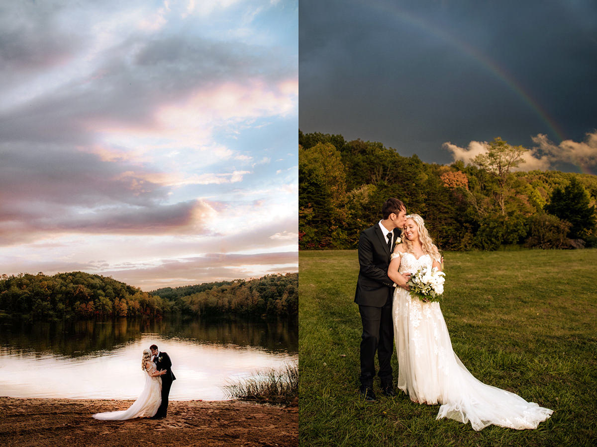 Rainy Day Elopement Wedding Ideas Tips Hocking Hills Ohio Midwest Elizabeth Nihiser Photography