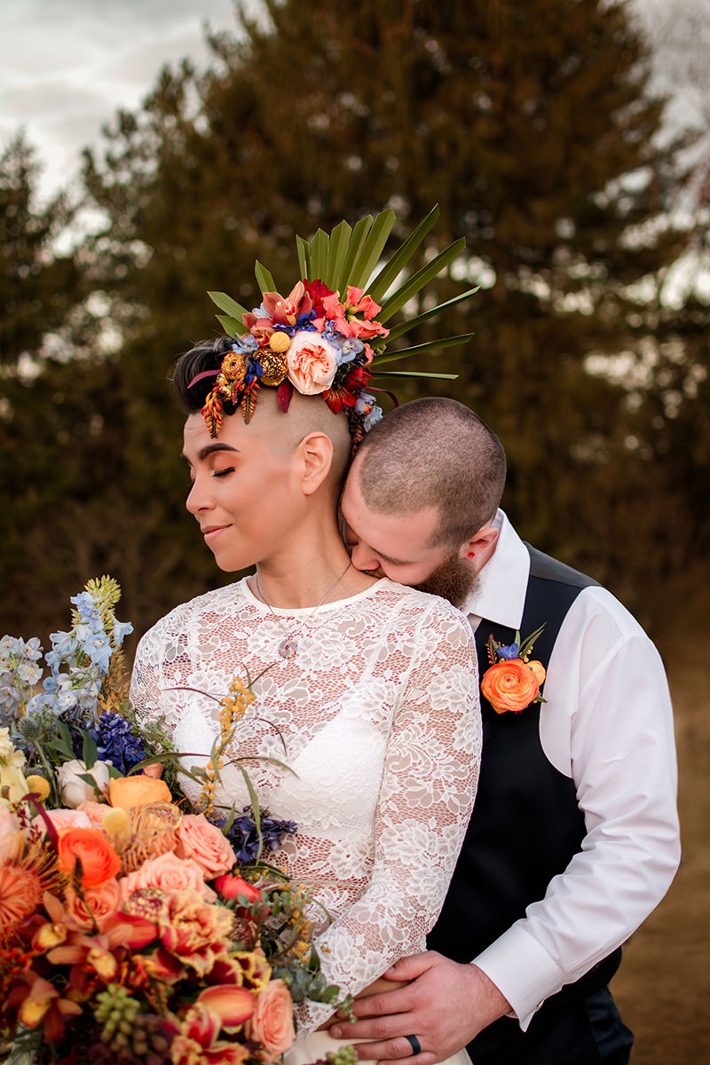 Haven at Cedar Grove Styled Shoot Flower Mohawk Hocking Hills Ohio