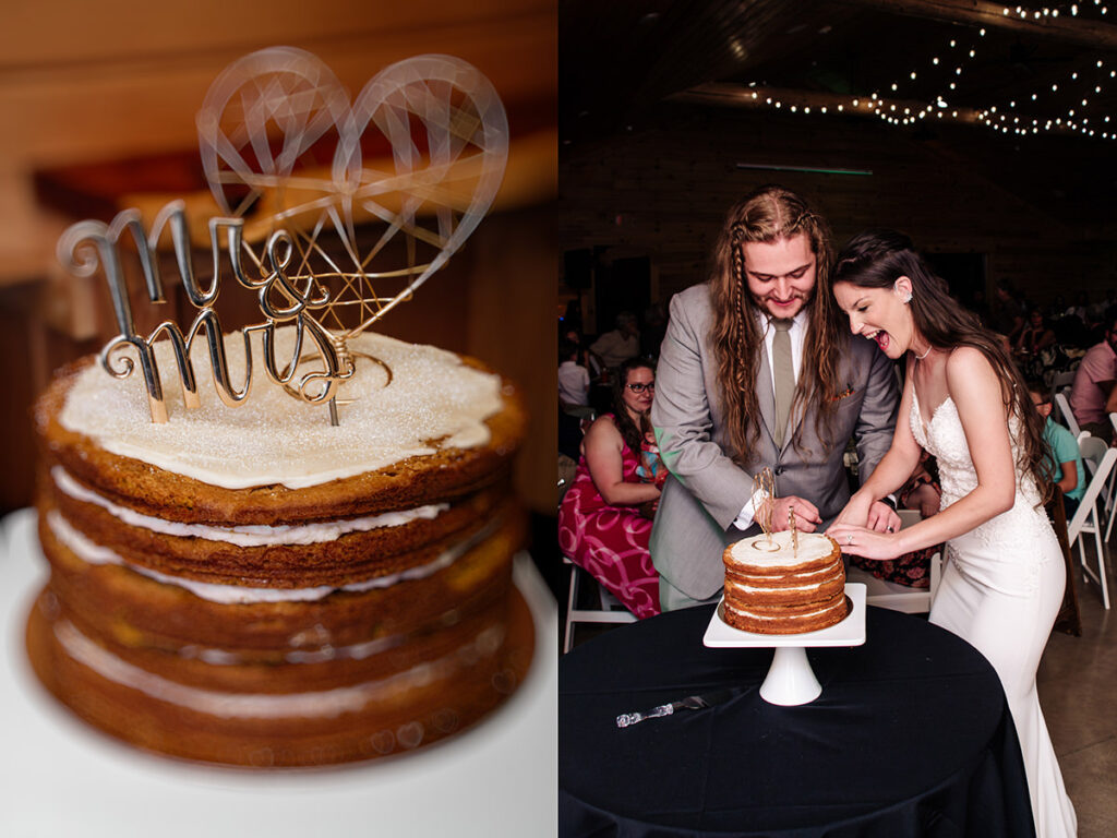 Hocking Hills Haven at Cedar Grove Ash Cave Wedding Reception