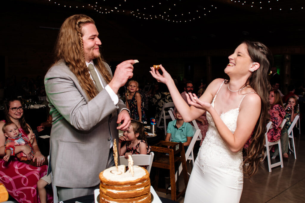 Hocking Hills Haven at Cedar Grove Ash Cave Wedding Reception