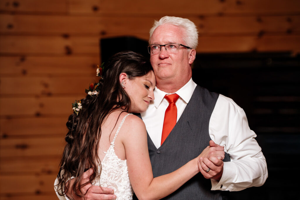 Hocking Hills Haven at Cedar Grove Ash Cave Wedding Reception