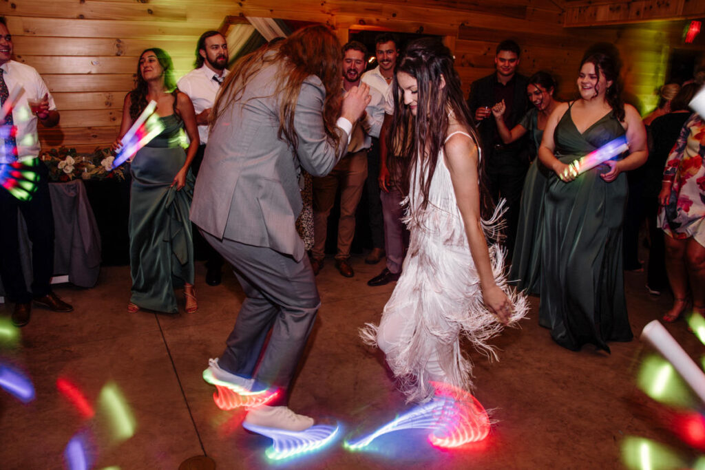 Hocking Hills Haven at Cedar Grove Ash Cave Wedding Dance Party