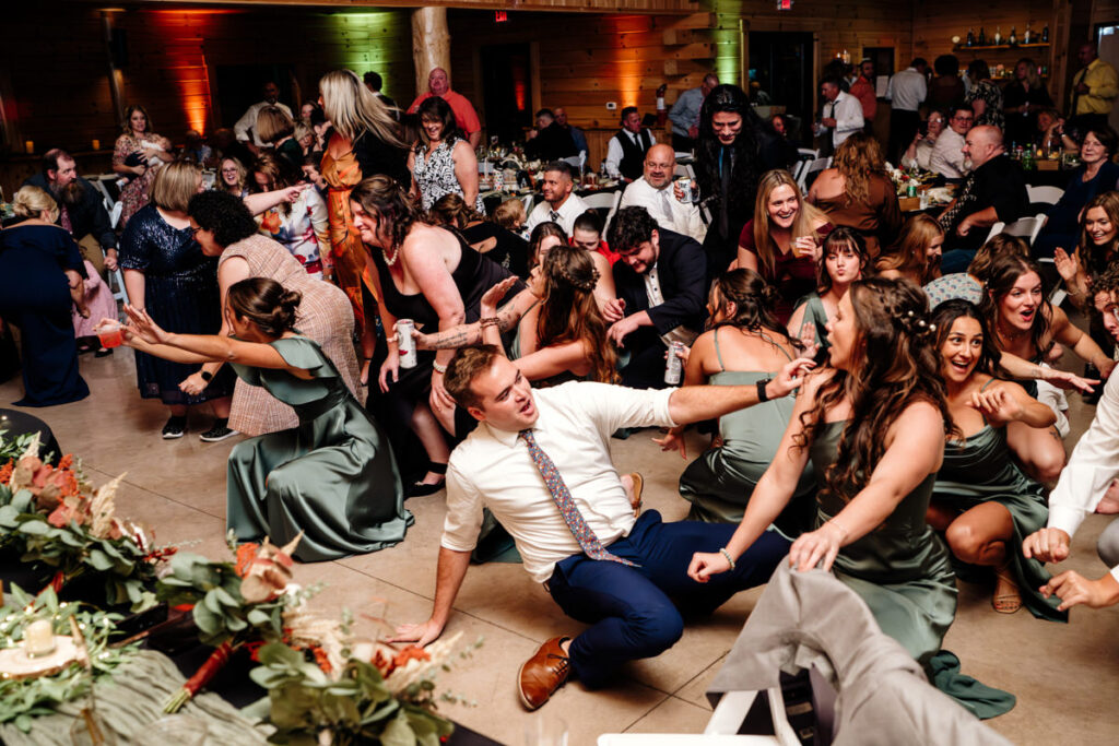 Hocking Hills Haven at Cedar Grove Ash Cave Wedding Dance Party