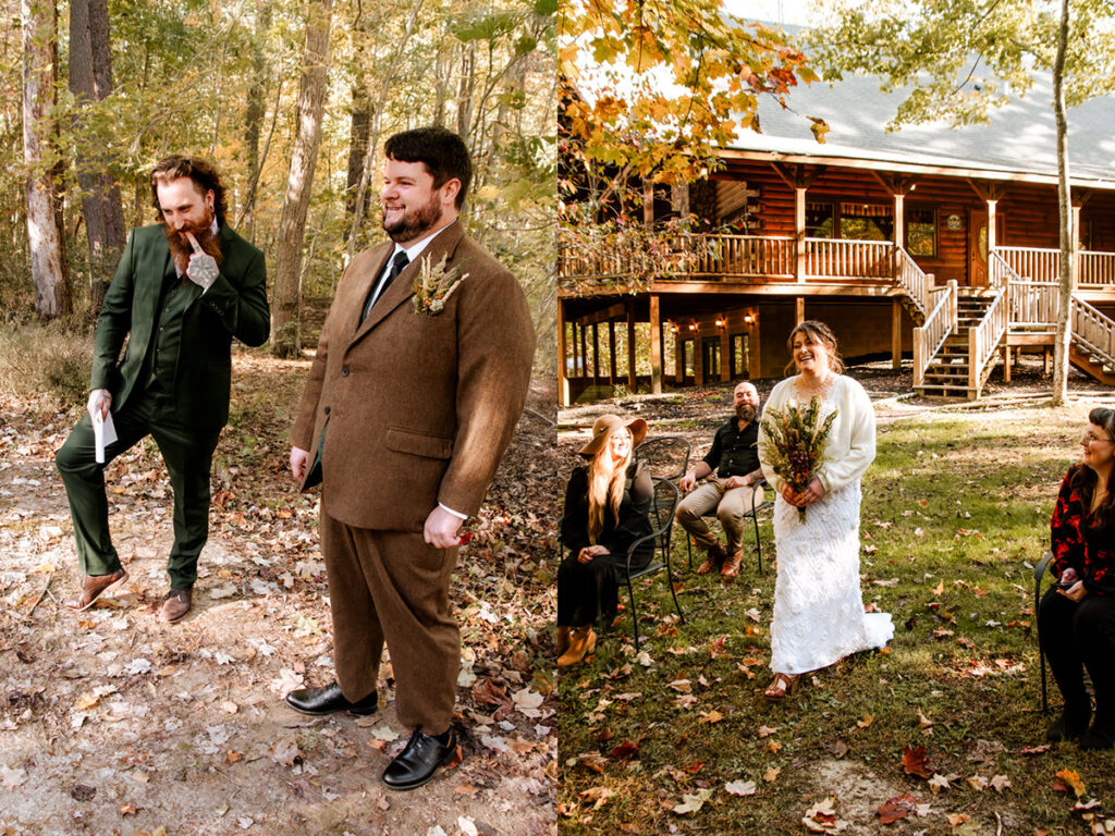 hocking hills ohio cottagecore shire hobbit lord of the rings ceremony cabin