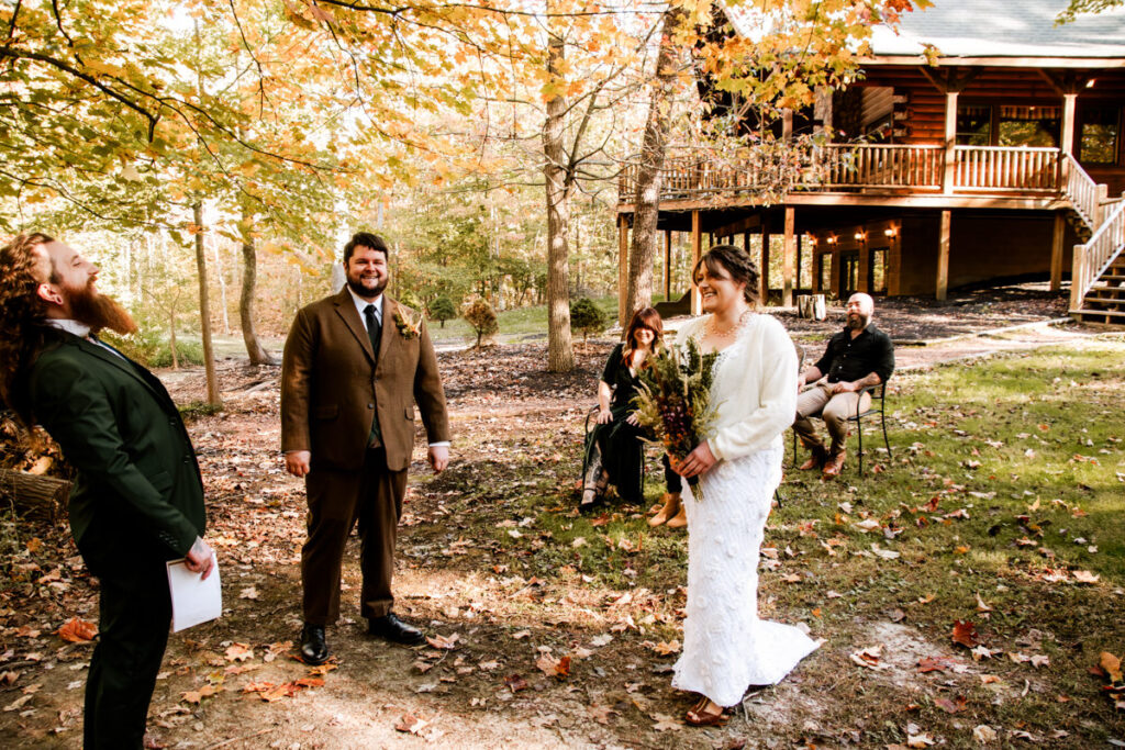 hocking hills ohio cottagecore shire hobbit lord of the rings ceremony cabin