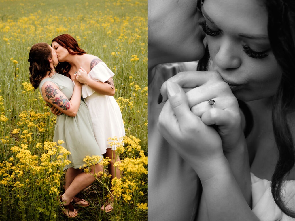 Hocking Hills Treehouse Surprise Proposal Engagement Hot Tub Boudoir