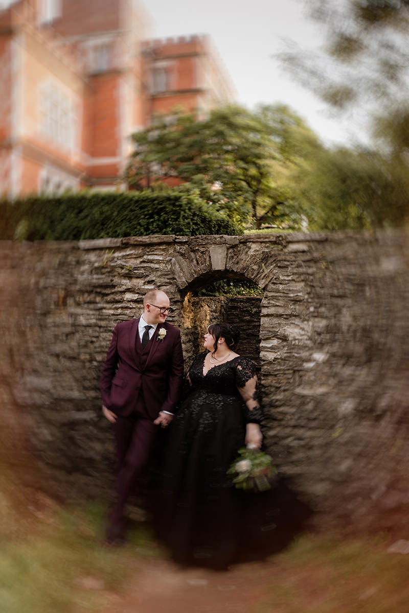 Jeffrey Mansion Dark Romantic Wedding Columbus Ohio Photographer