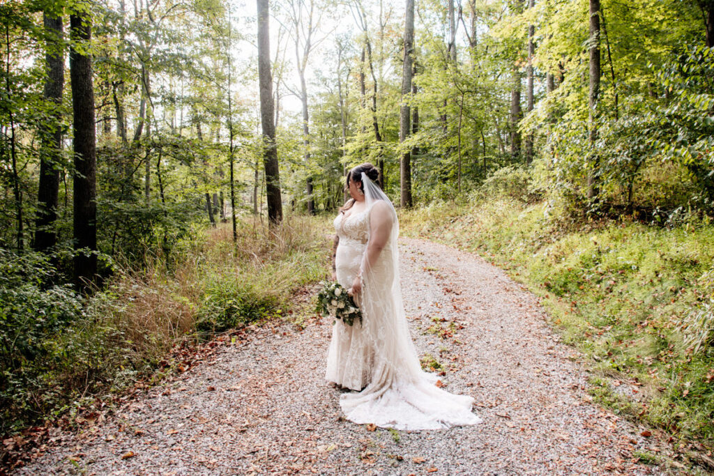 Hocking Hills Full Day Elopement Wedding Conkles Hollow Ash Cave Cabin