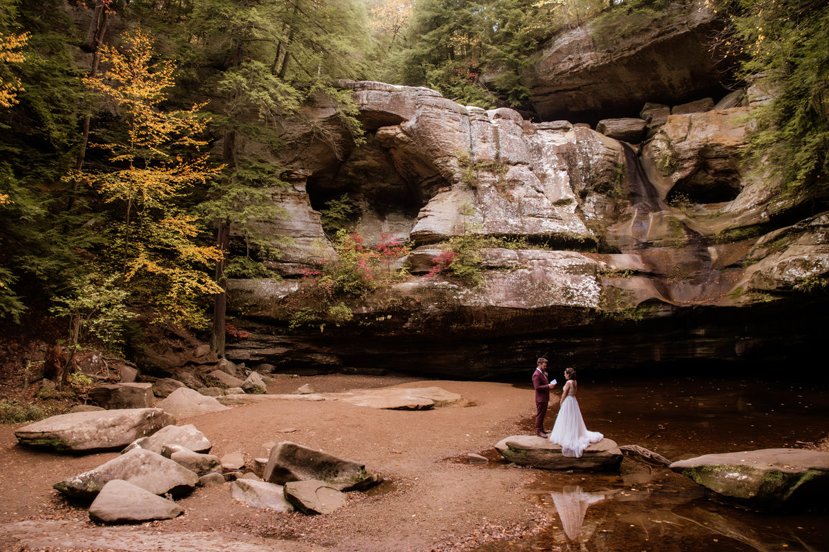 Elizabeth Nihiser Photography Hocking Hills Ohio Red River Gorge Kentucky Ohiopyle Penssylvania Elopement Photographer