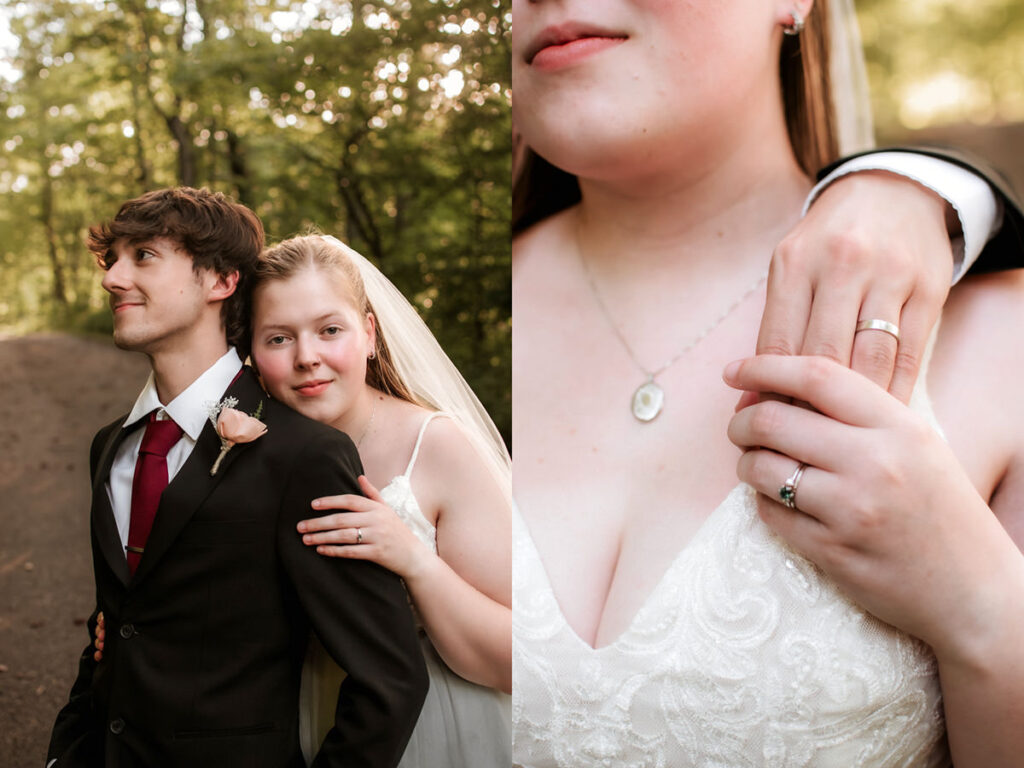 Lake Logan Hocking Hills Beach Wedding Elopement Summer Sunset Golden Hour Photographer