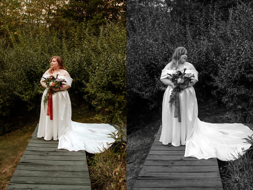 Southern Gothic Dark Boho Crockett's Run Wedding