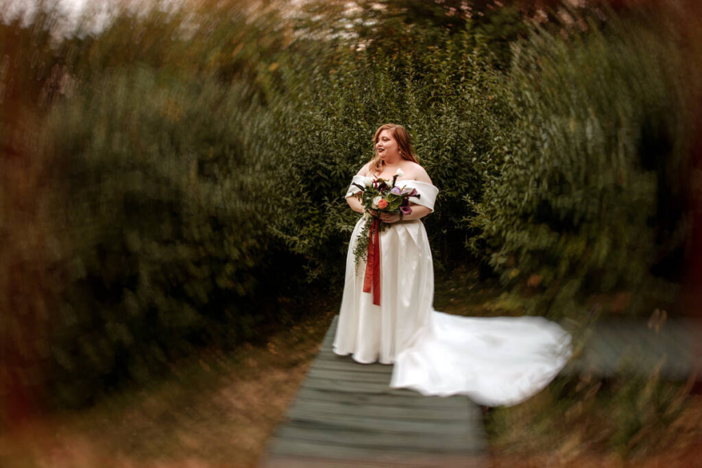 Southern Gothic Dark Boho Crockett's Run Wedding