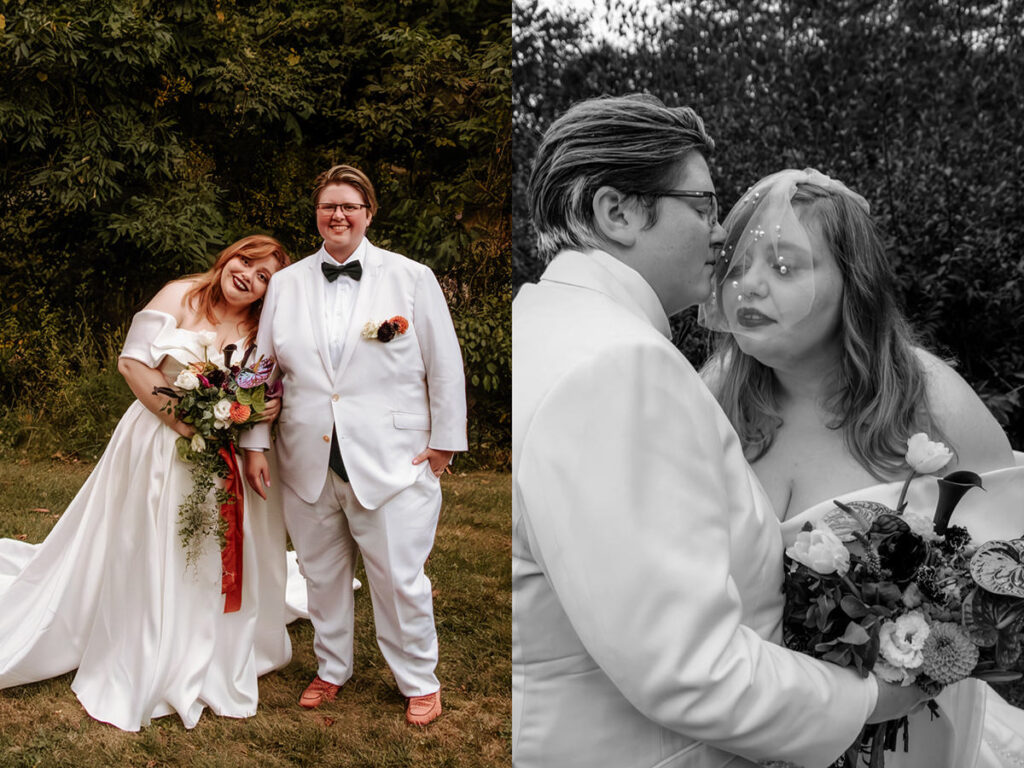 Southern Gothic Dark Boho Crockett's Run Wedding