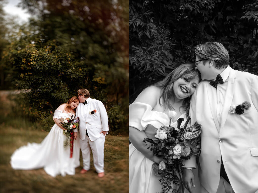 Southern Gothic Dark Boho Crockett's Run Wedding