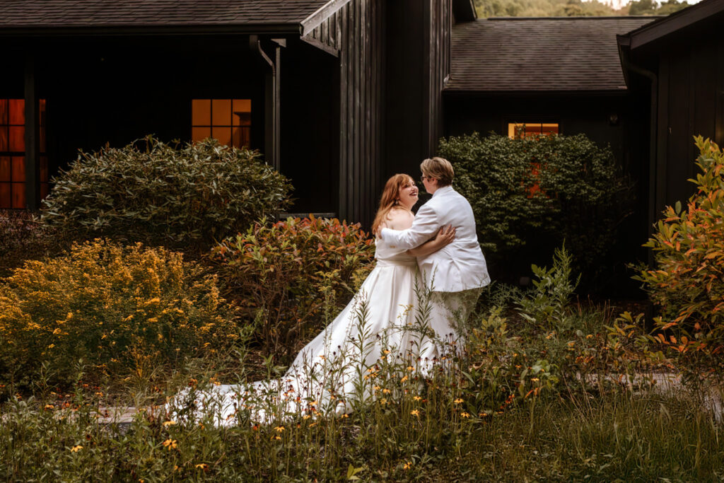 Southern Gothic Dark Boho Crockett's Run Wedding