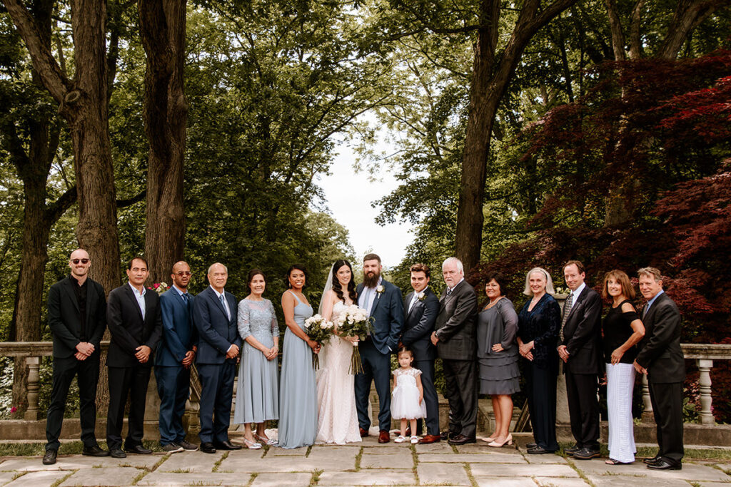 Akron Canton Ohio Intimate Wedding Photographer Bender's Tavern Stan Hywet Mansion Garden