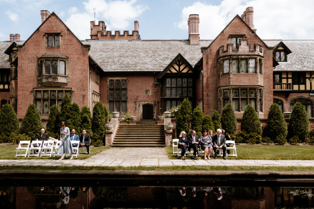 Akron Canton Ohio Intimate Wedding Photographer Bender's Tavern Stan Hywet Mansion Garden