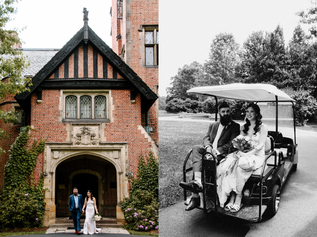 Akron Canton Ohio Intimate Wedding Photographer Bender's Tavern Stan Hywet Mansion Garden