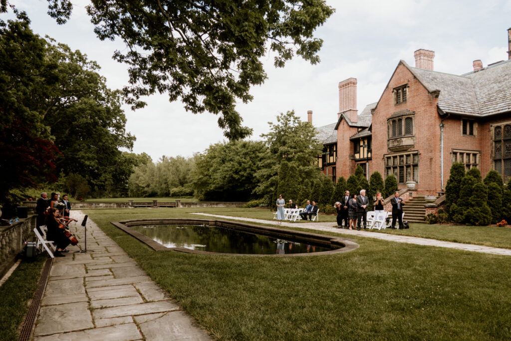 Akron Canton Ohio Intimate Wedding Photographer Bender's Tavern Stan Hywet Mansion Garden