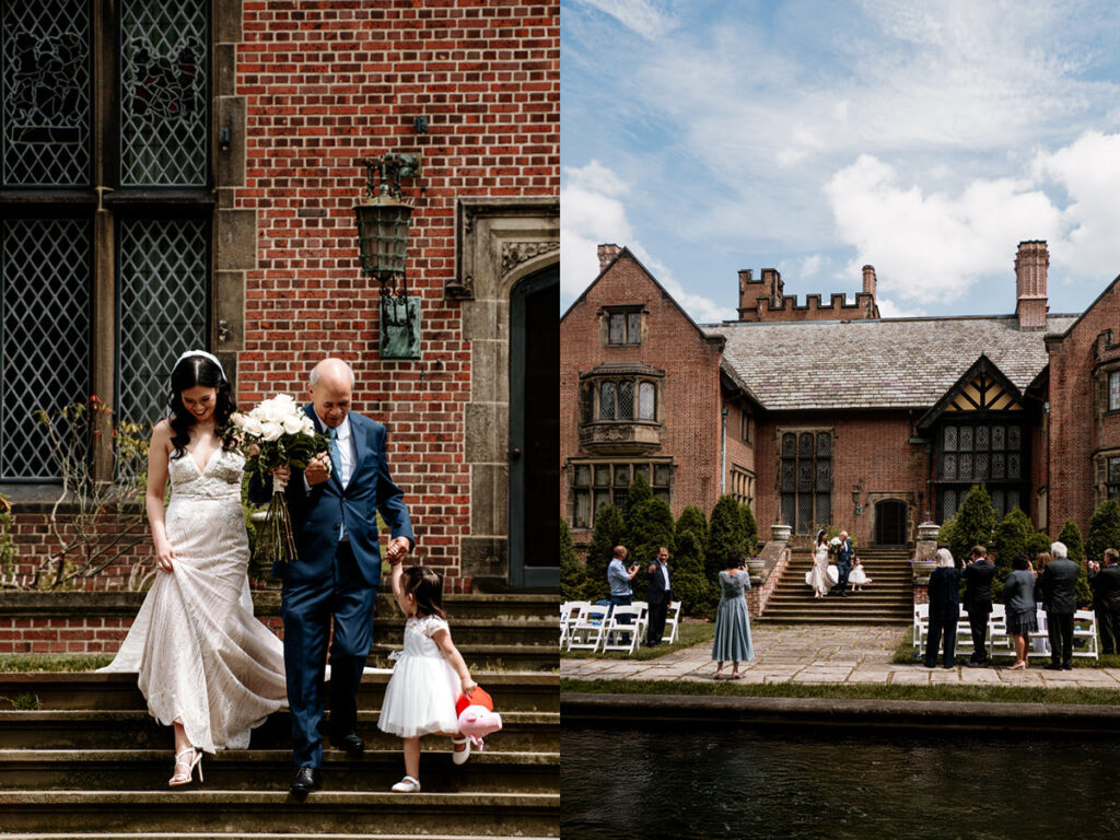 Akron Canton Ohio Intimate Wedding Photographer Bender's Tavern Stan Hywet Mansion Garden