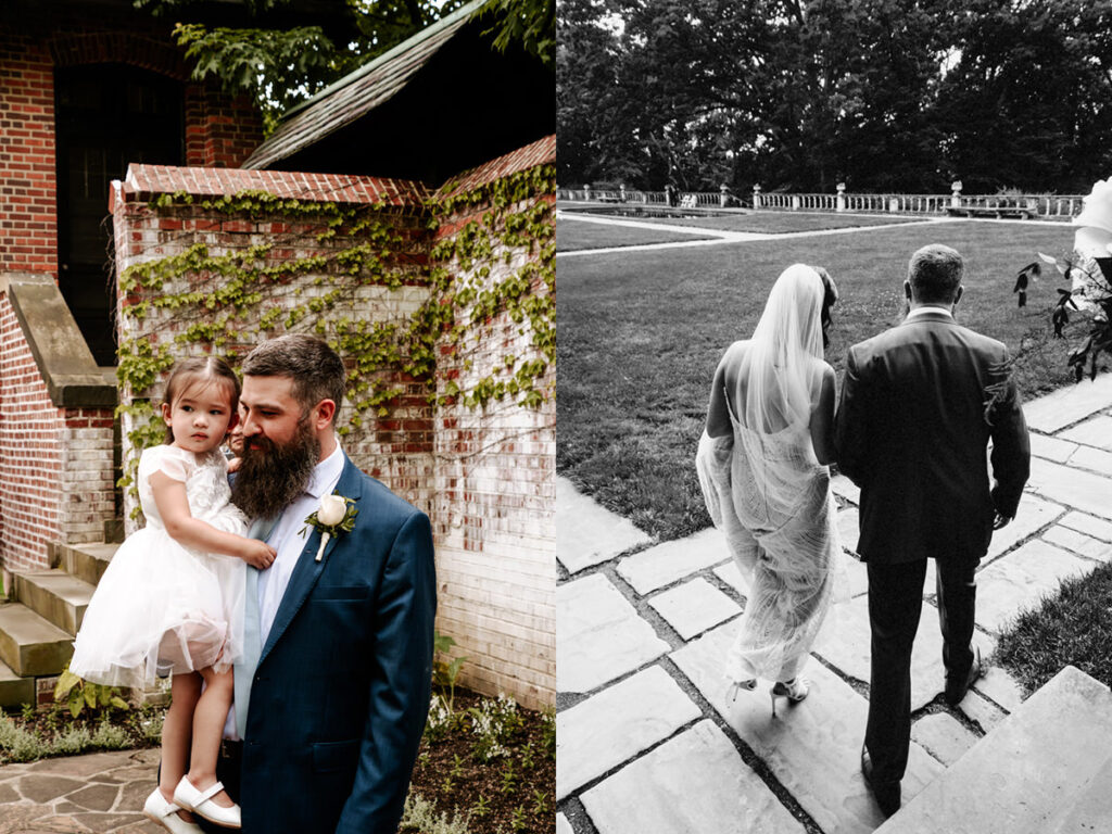 Akron Canton Ohio Intimate Wedding Photographer Bender's Tavern Stan Hywet Mansion Garden