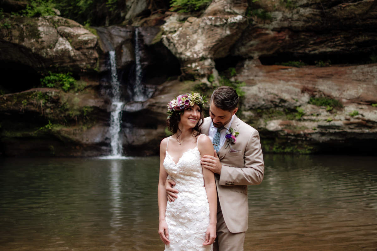 Hocking Hills Ohio Haven Old Man's Cave Waterfall First Look Photographer