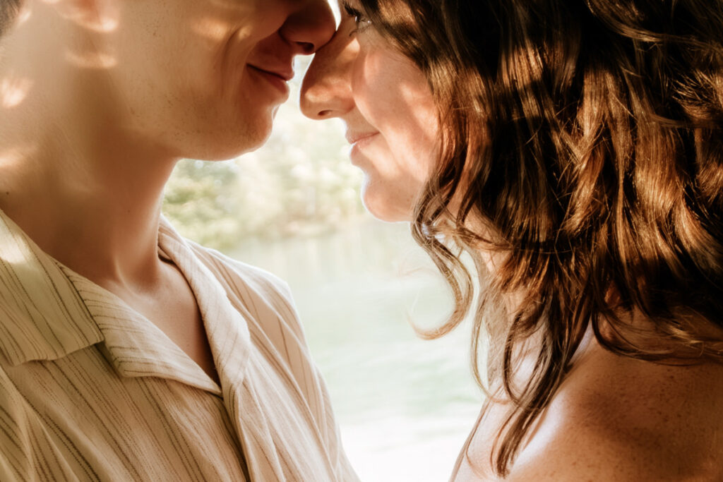Schiller Park Columbus Ohio Engagement Photos Elizabeth Nihiser Photography Romantic Comedy Central Park Cute Whimsical Fun Love Joy Happy Beautiful Artistic Film Motion Blur Classic Modern Golden Hour Dress Outfit Inspo Inspiration Pinterest Travel Best Ring